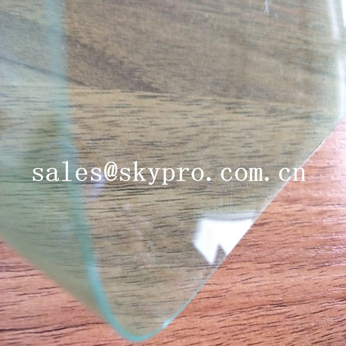 Colorful PVC Flexible Plastic Sheet , Rigid PVC Sheet Material Transparent Plastic PVC Binding Cover 2