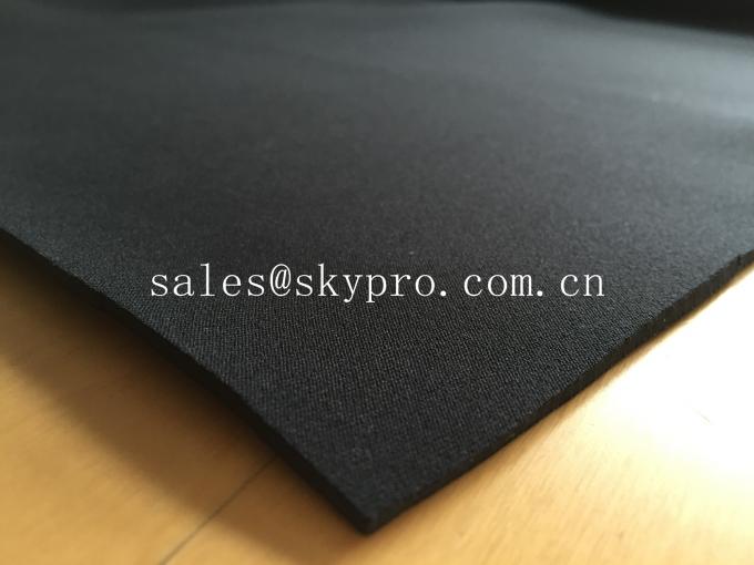 Stretchable nylon jerey spandex thick neoprene fabric with one or both sides coating 0