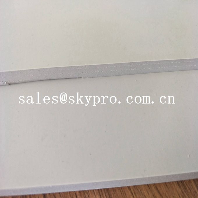 Smooth Latex Rubber Sheet Roll Non Toxic Silicone Soft White SBR Rubber Sheet 0