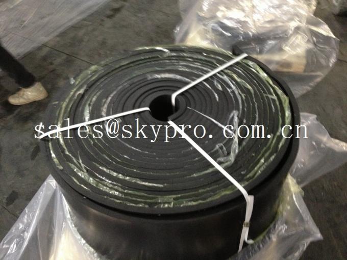 Black conveyor Skirting Rubber , good abrasion resistant skirtboard rubber 0