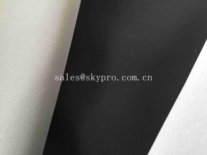 SBR Grey Soft Lycra Neoprene Fabric Roll Good Touch Thin Neoprene Rubber Rolls 0