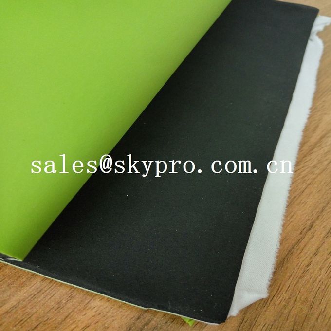 Double Sided Coated Nylon Polyester Insulation Neoprene Fabric Roll Chemical Resistant 0