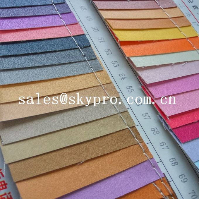 High Quality PU Synthetic Leather Material For Shoes with Crumpled Pattern 0