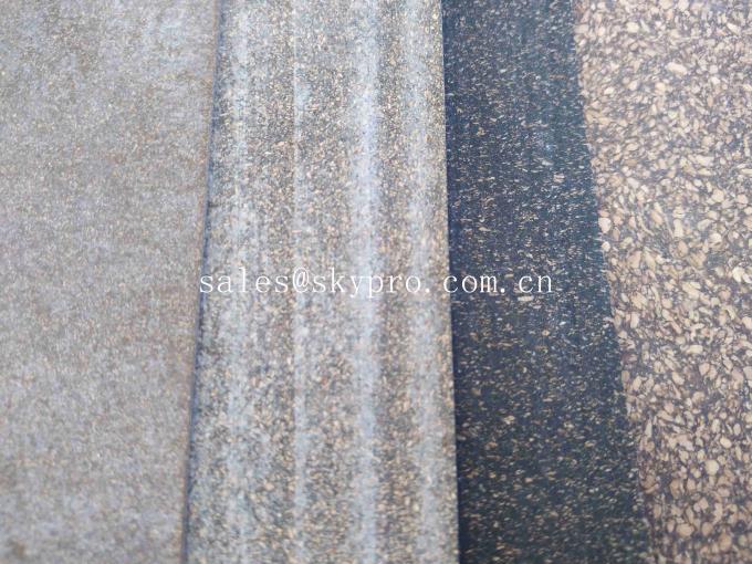 Anti Static / Sound Insulation Cork Rubber Sheet Roll , Thickness 0.5mm-5mm 0