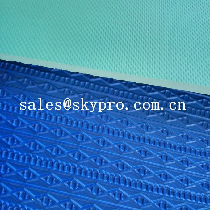Durable eva shoe sole blue and green 3D printing 2-6 mm Thickness 0