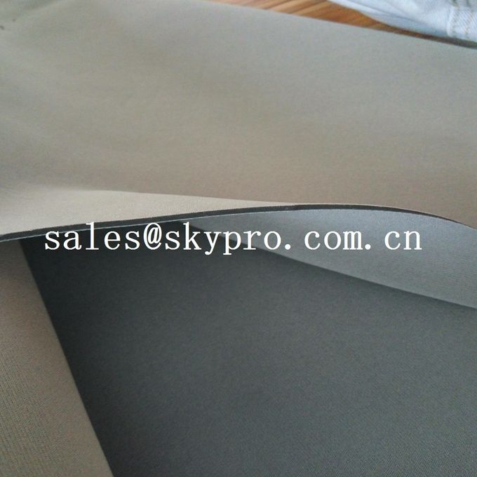 Embossed neoprene fabric sheet double-side coating nylon polyester 3mm 0