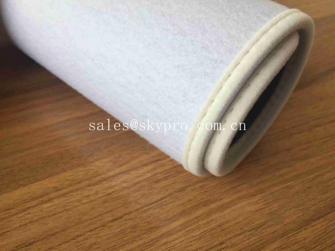 Washable Non woven Blank Printing with Velvet Side Whipstitch Natural Rubber Door Mats 0