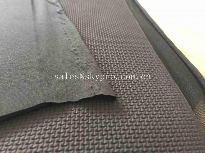 3mm SBR Pattern Shark Skin Embossed Neoprene Fabric Roll Anti Slip Resistance Neoprene Fabrics 0