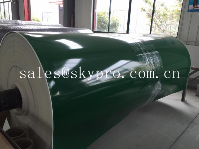 Oil-resistant plastic light-duty PVC PU conveyor belt 3500mm max. wide 2