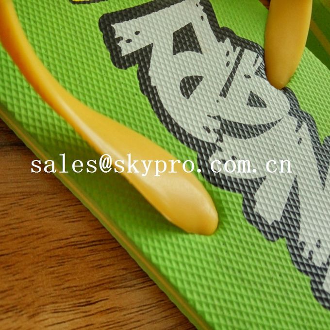 Summer Flip Flops Customized Sublimation EVA / Rubber Sandals Cool Slippers 2