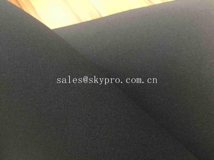 4mm 5mm Super Stretch Flexibility Nylon Double Lined Fabric Smooth Rough Embossed CR Neoprene Rubber Sheet 0