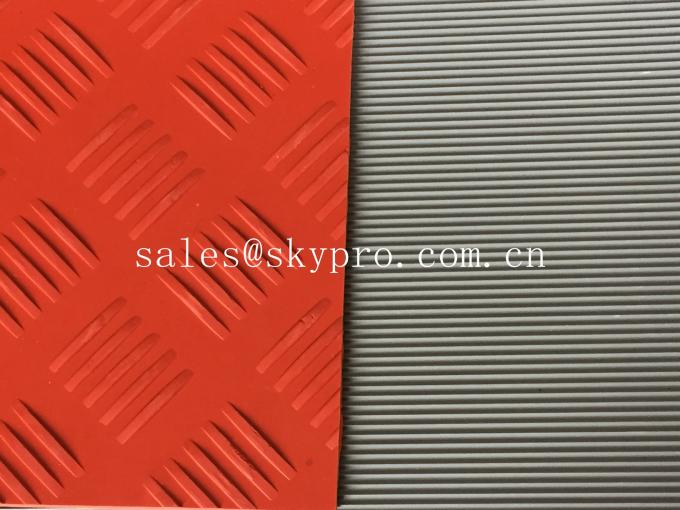 Commercial rubber mats assorted colors and textures on top ROHS/SGS 0