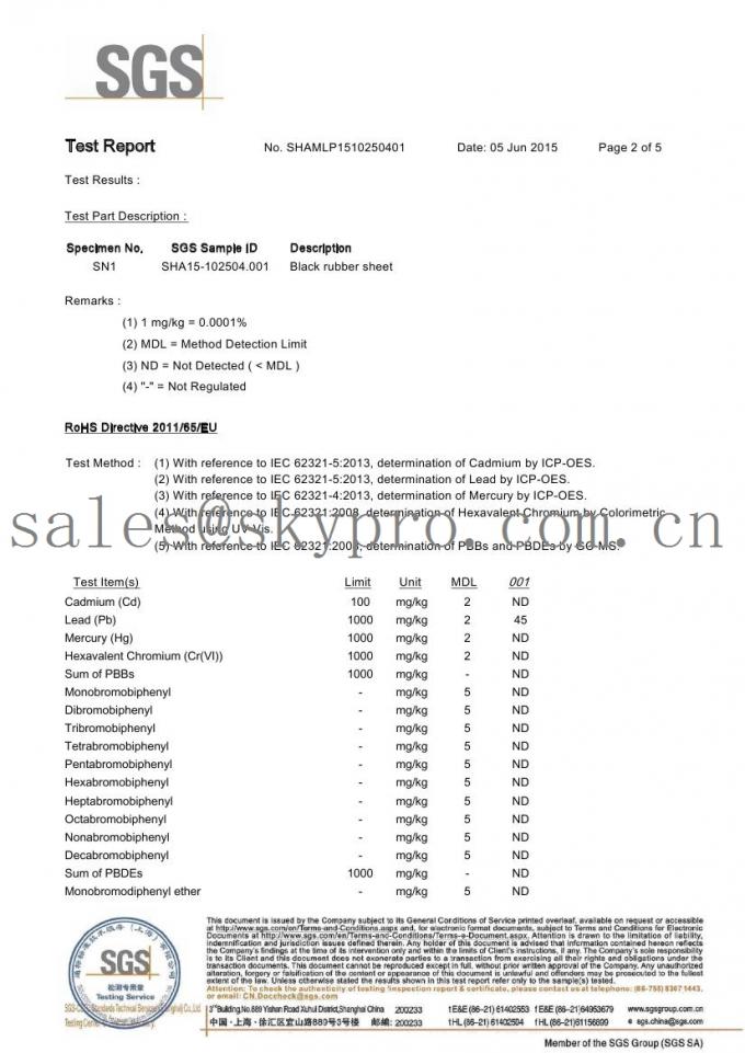 EPDM foam rubber sheet black color , open cell rubber sheet for insulation 0