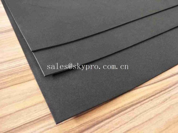 Eco - Friendly Closed Cell Black 2mm Thin EVA Large Foam Sheets For Crafts 0