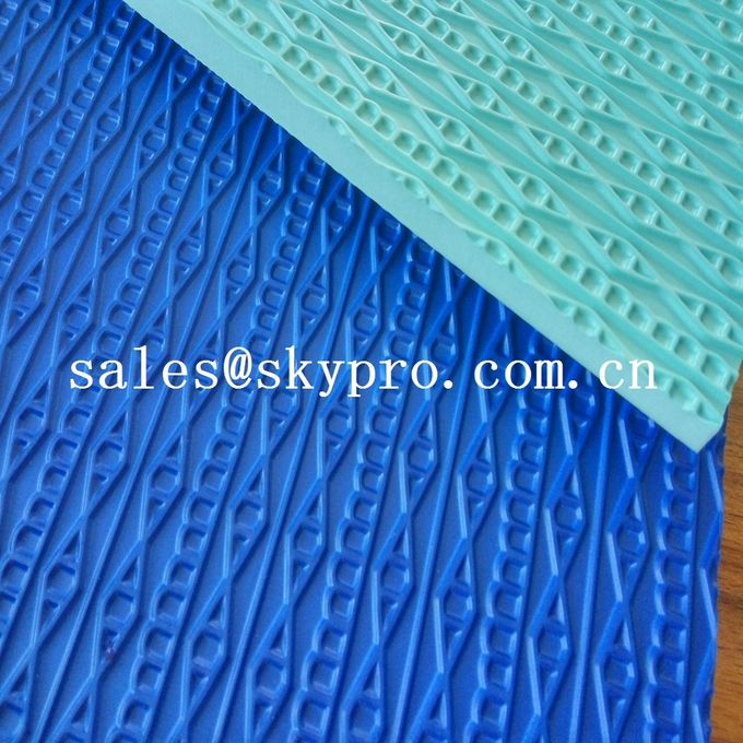 Durable eva shoe sole blue and green 3D printing 2-6 mm Thickness 1