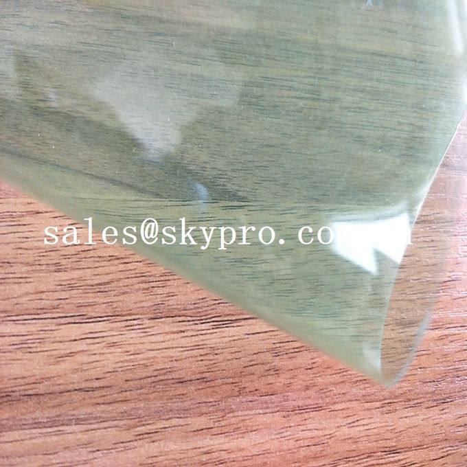 Colorful PVC Flexible Plastic Sheet , Rigid PVC Sheet Material Transparent Plastic PVC Binding Cover 0