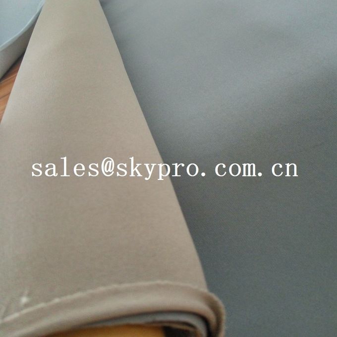 Embossed neoprene fabric sheet double-side coating nylon polyester 3mm 1