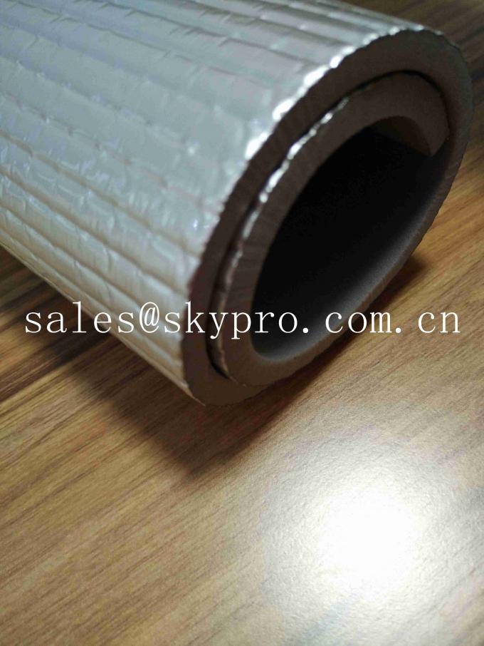 Eco Friendly Aluminium Foil PE Foam Sheet , Heat Insulation Nitrile Rubber Foam Roll 0