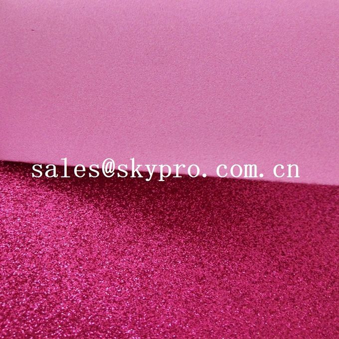 2mm Thickness EVA Glitter Foam Sheet OEM School Lightweight Foam Sheet Comfortable 1