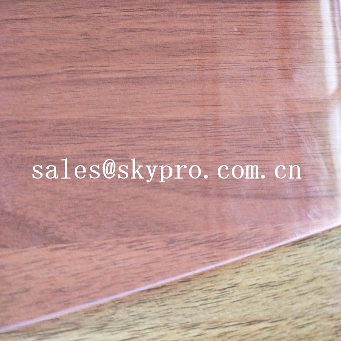 Waterproof Thin 0.5mm Thickness Polypropylene Clear Red PVC Flexible Plastic Sheet For Cutrain Wall 1