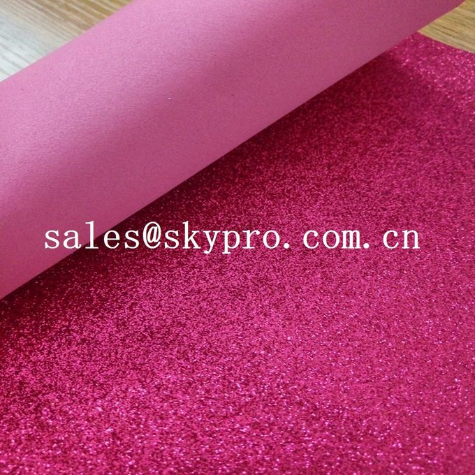 2mm Thickness EVA Glitter Foam Sheet OEM School Lightweight Foam Sheet Comfortable 2