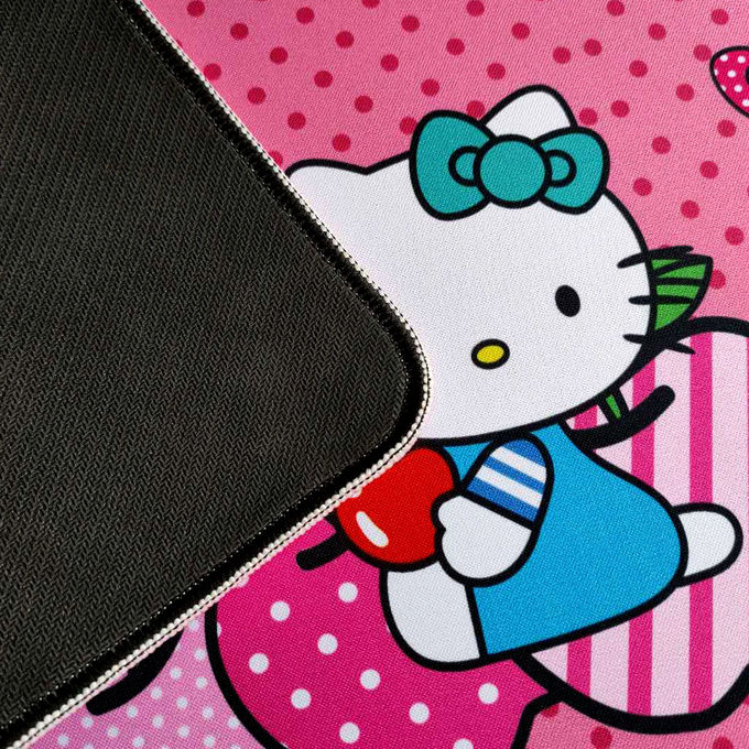 Printed Customized Rubber Hello Kitty Mouse Pad 2
