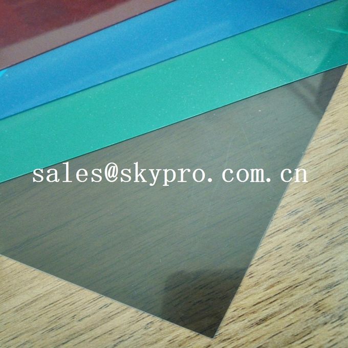 Eco-Friendly Different Color Die Cut PVC Rigid Plastic Sheet For Plastic Card 0