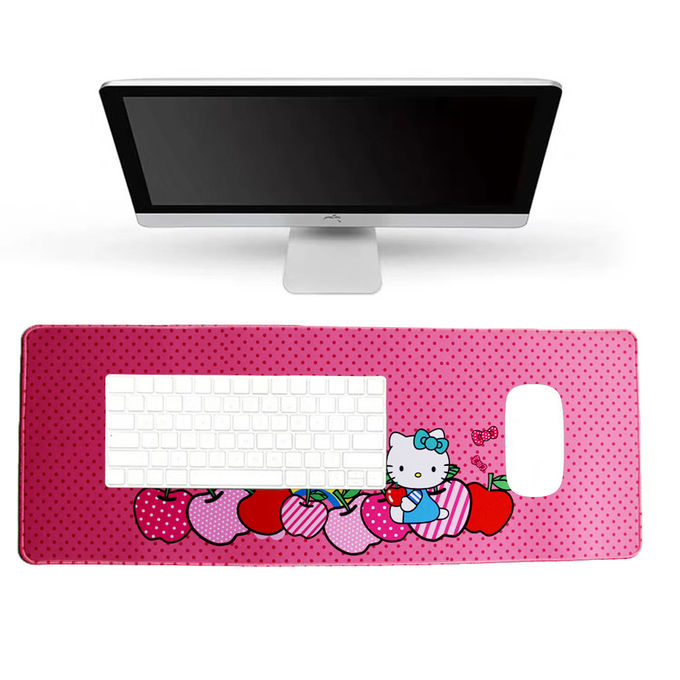 Printed Customized Rubber Hello Kitty Mouse Pad 0