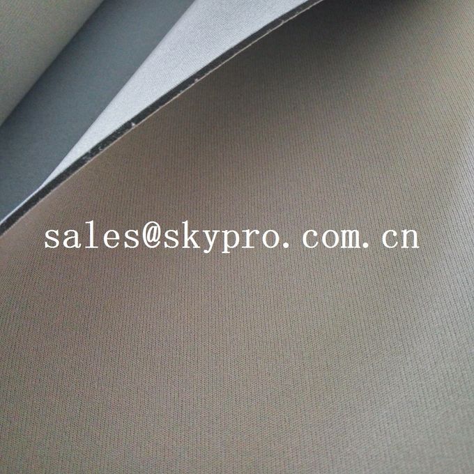 Customized anti-shock neoprene foam sheet two sided coated polyester jersey nylon fabric 0