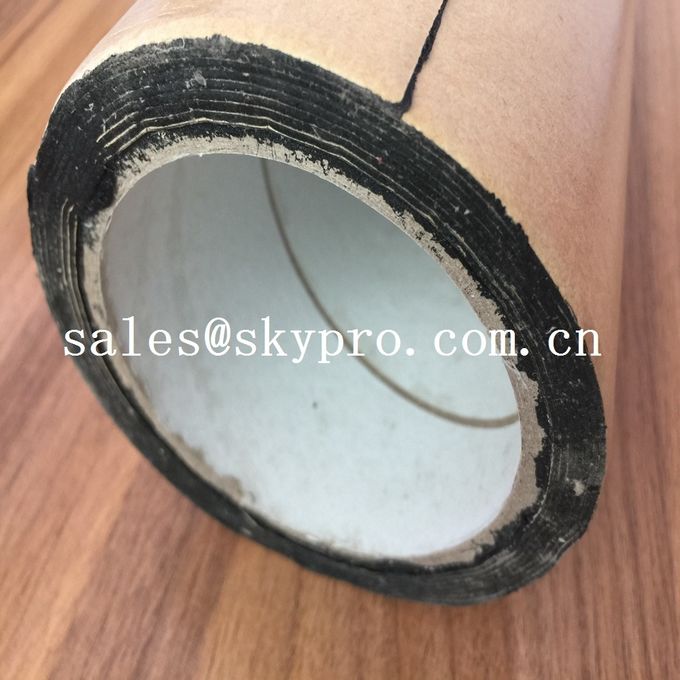 Strong Adhesive Kraft Paper Butyl Rubber Sheeting Roll Sound Absorbing Damping 0