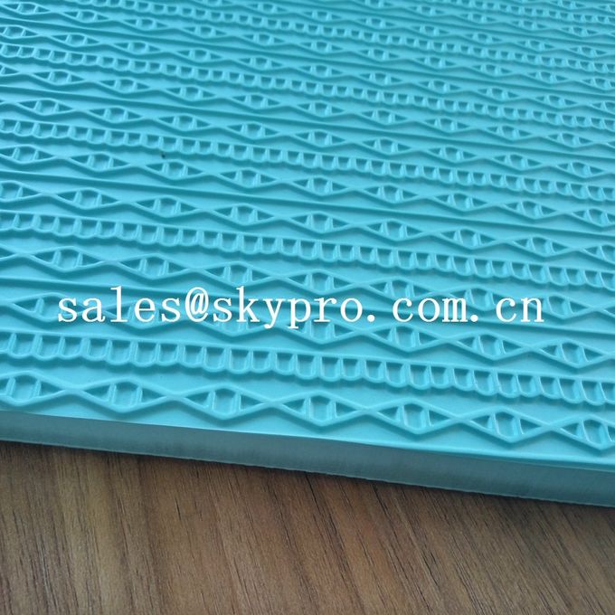 High density rubber sheet for shoe 3D pattern recycle eva shoes sole material 0