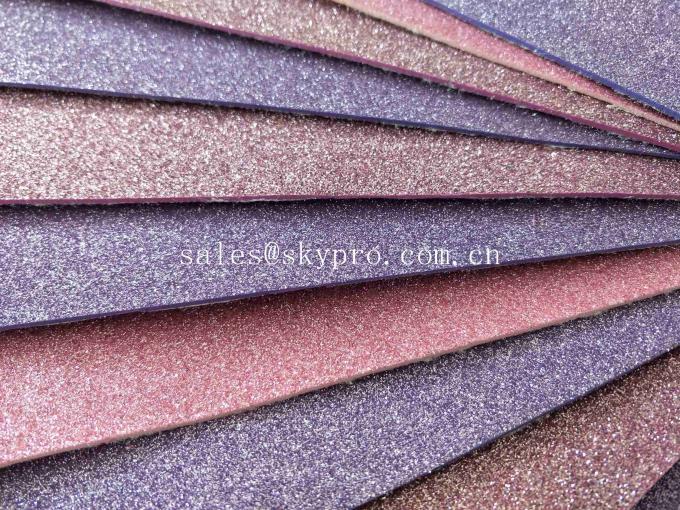 Recycle Goma Glitter EVA Foam Sheet 38 Degree Hardness , 1.2-44mm Thickness 0