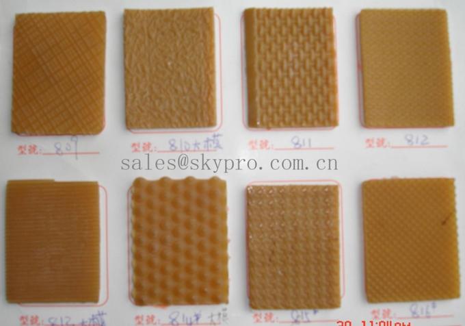 High tensile Anti-slip wave pattern rubber sheets for shoe soles / boot sole 0