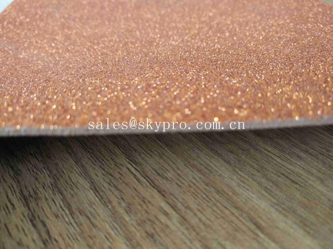 2mm Thin  EVA Foam Sheet Rolls , Rubber Sole Sheet Shiny Cloth Coated 1